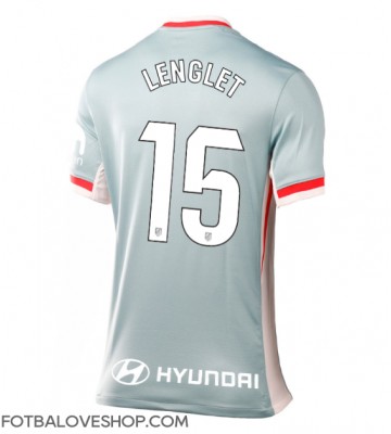 Atletico Madrid Clement Lenglet #15 Dámské Venkovní Dres 2024-25 Krátký Rukáv